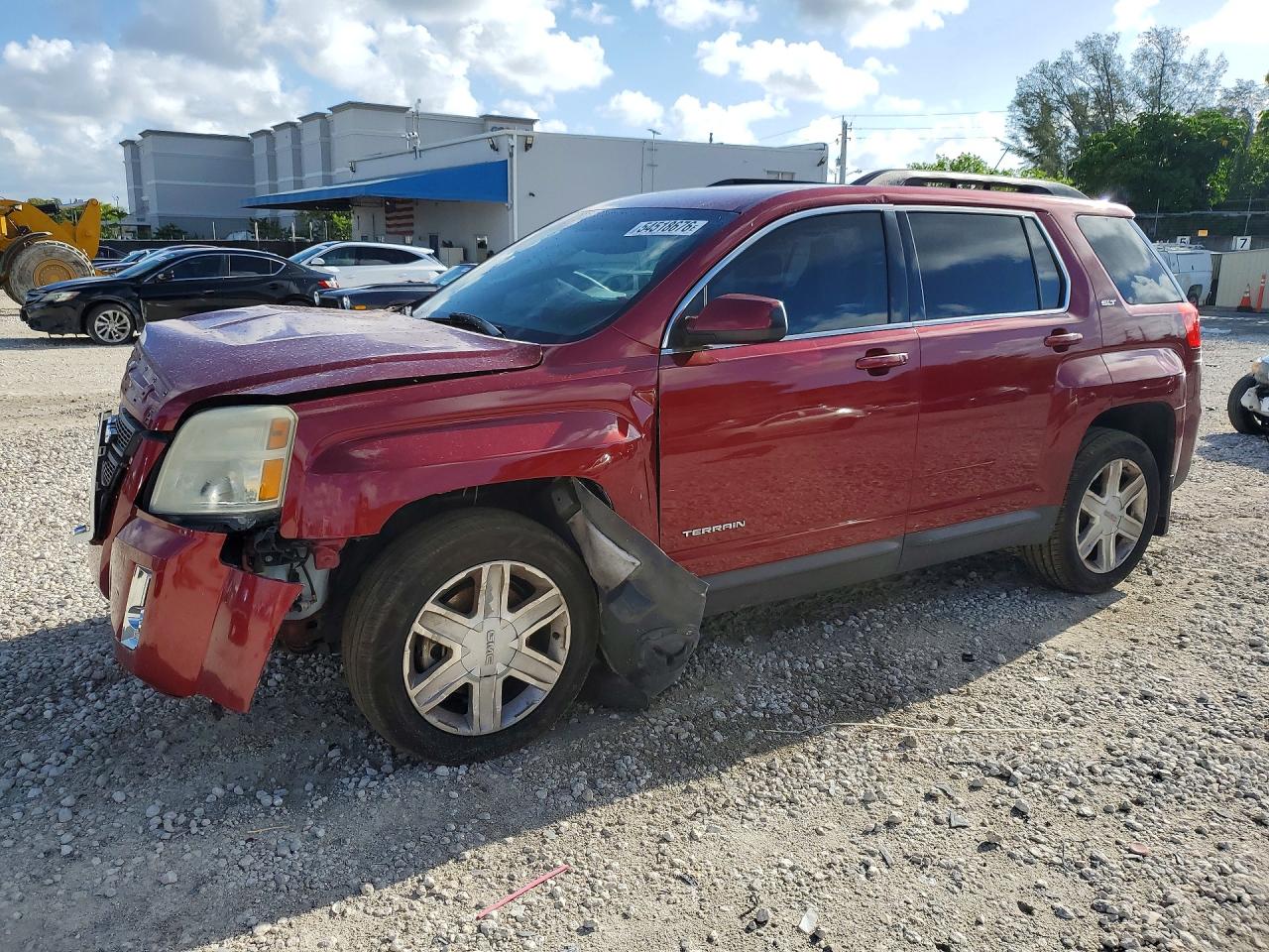 2011 GMC Terrain SLT-1, VIN 2CTALUEC9B6348223 — Front end