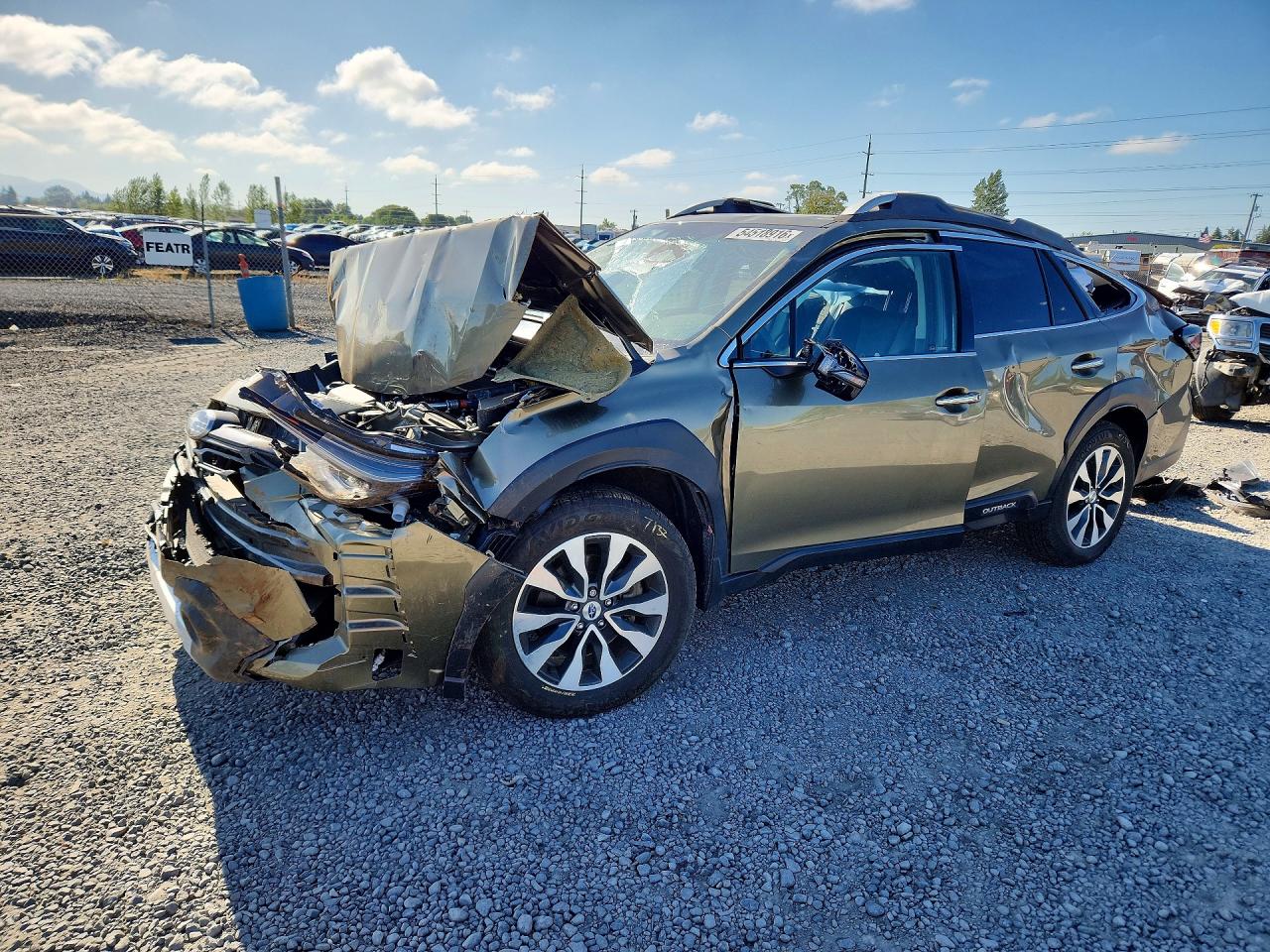 2024 Subaru Outback Touring XT, VIN 4S4BTGPD7R3184913 — Rollover