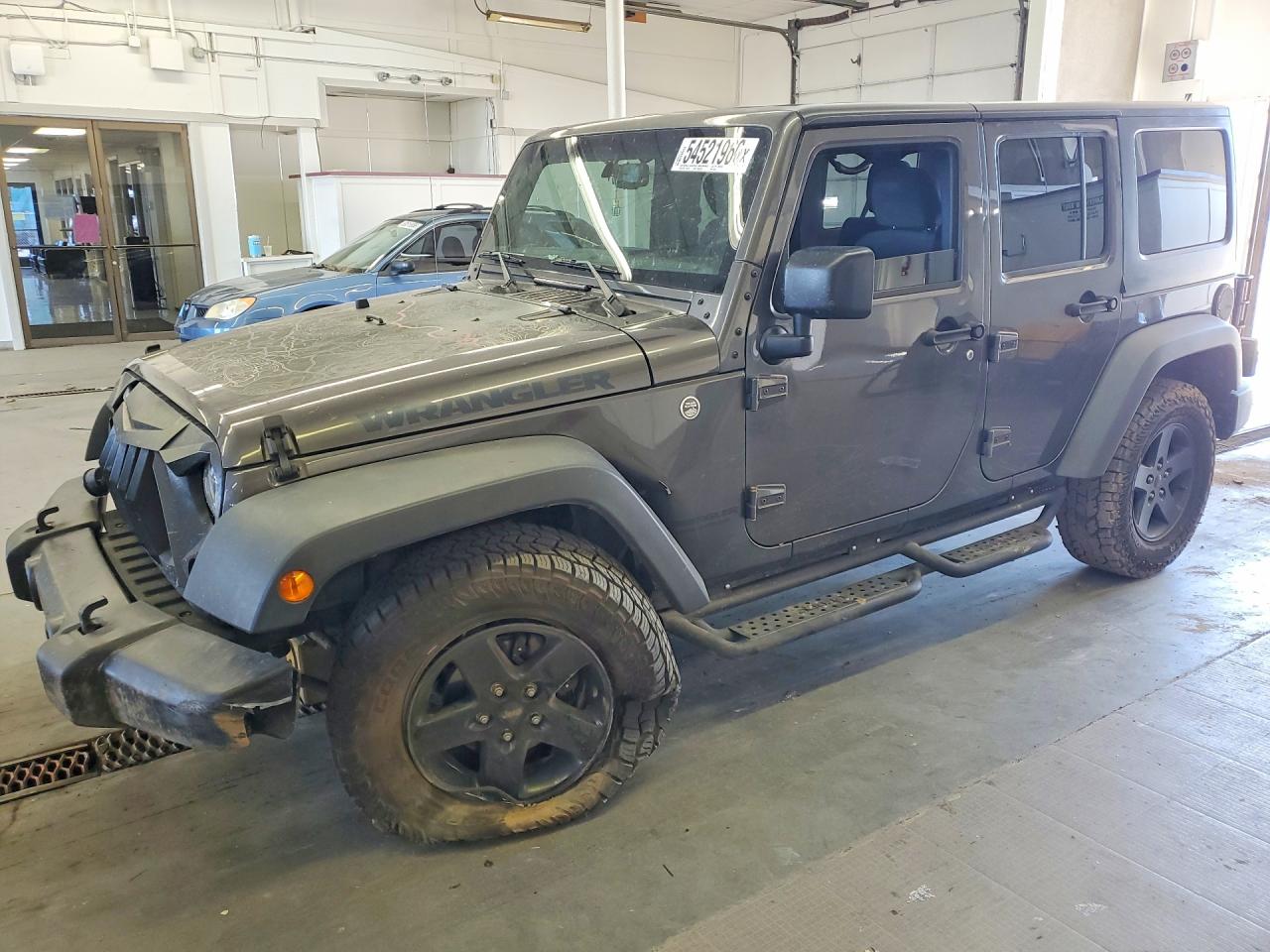 2017 Jeep Wrangler Unlimited Big Bear, VIN 1C4BJWDGXHL641845 — Front end