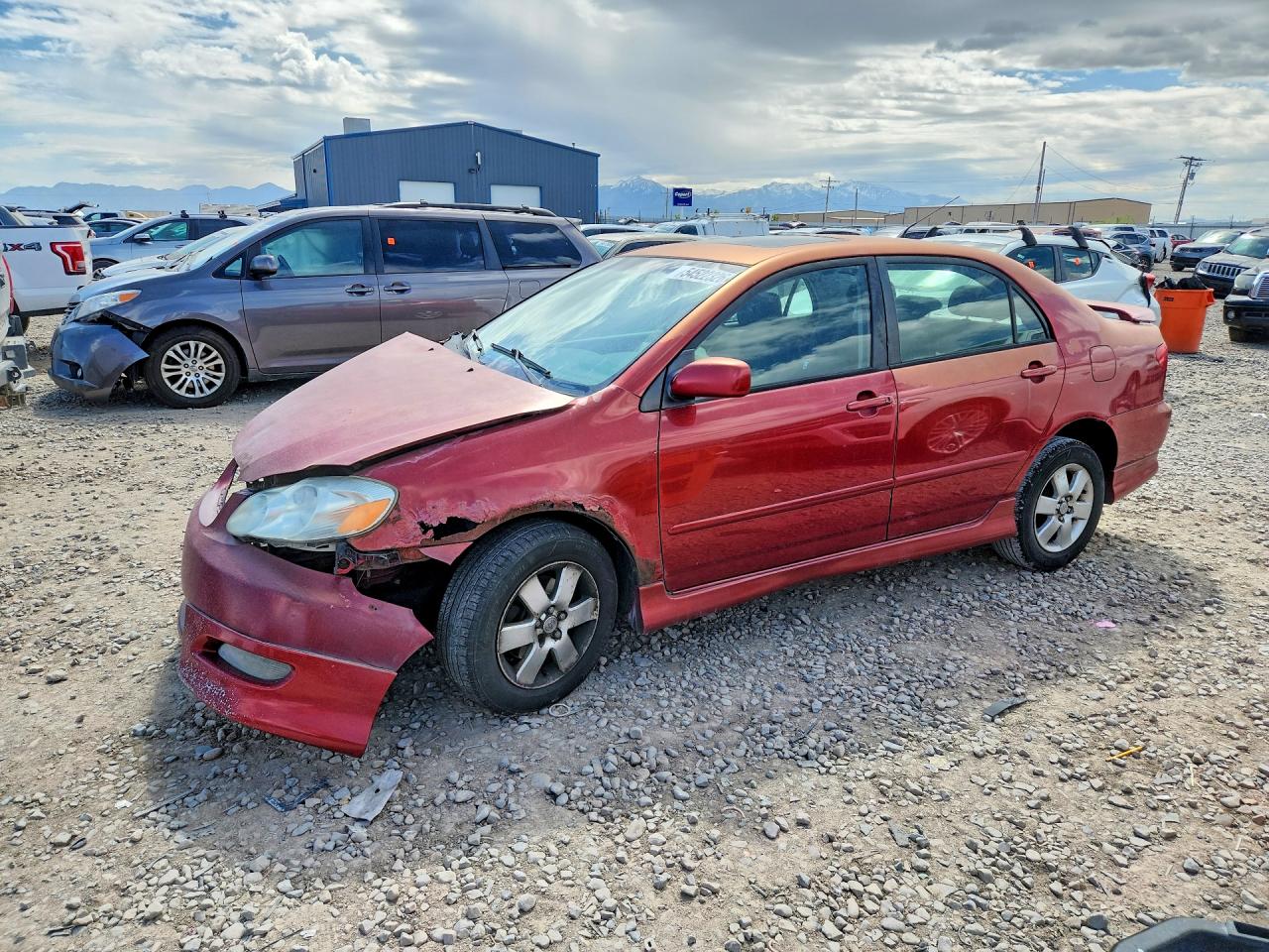 2006 Toyota Corolla S, VIN 1NXBR32E56Z570503 — Front end