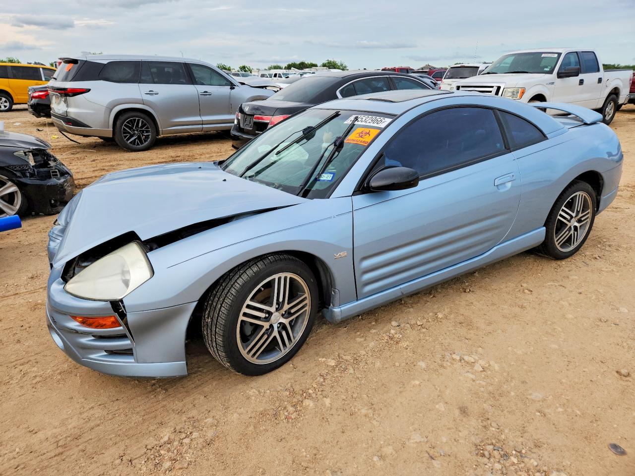 2003 Mitsubishi Eclipse GTS, VIN 4A3AC74HX3E050798 — Front end
