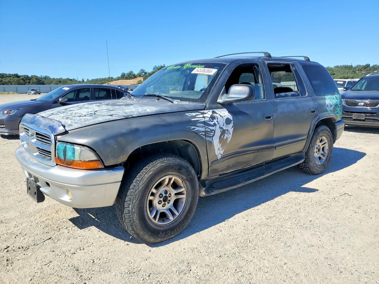 2002 Dodge Durango SLT Plus, VIN 1B4HS58Z22F165283 — Side