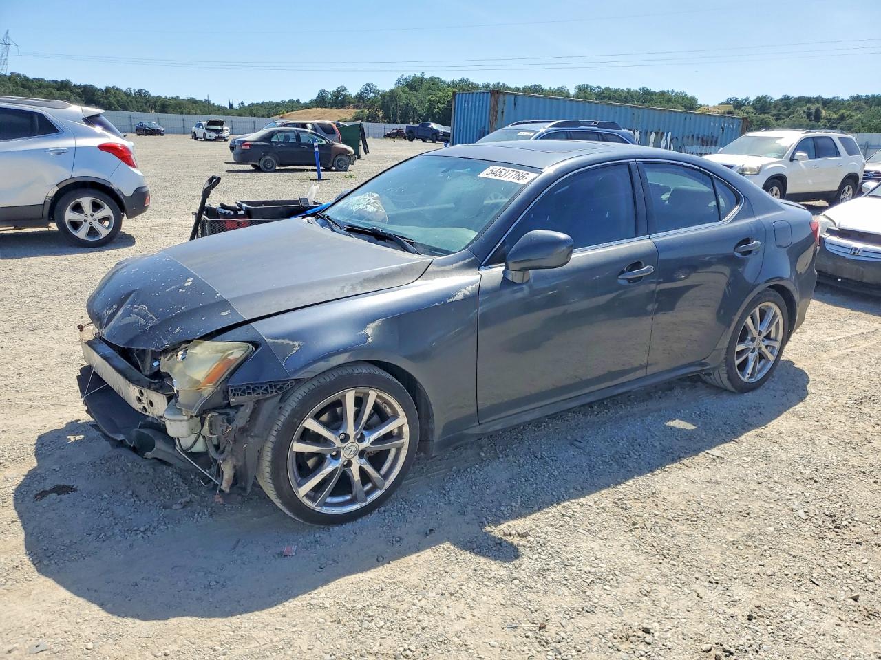 2006 Lexus IS 250, VIN JTHBK262062021272 — Front end