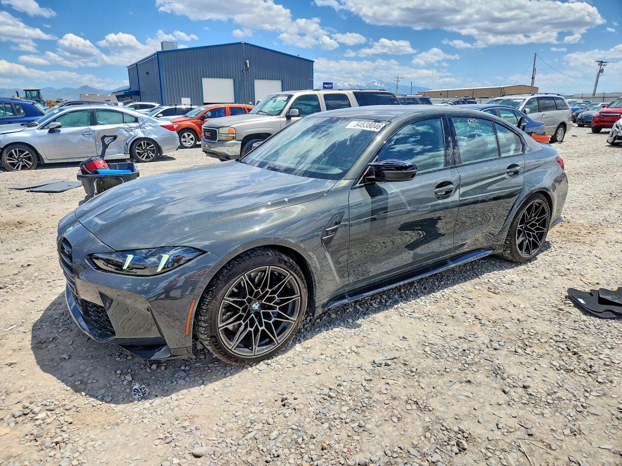 2026 BMW M3 Competition xDrive, VIN WBS33HJ09TFW17389 — Бок