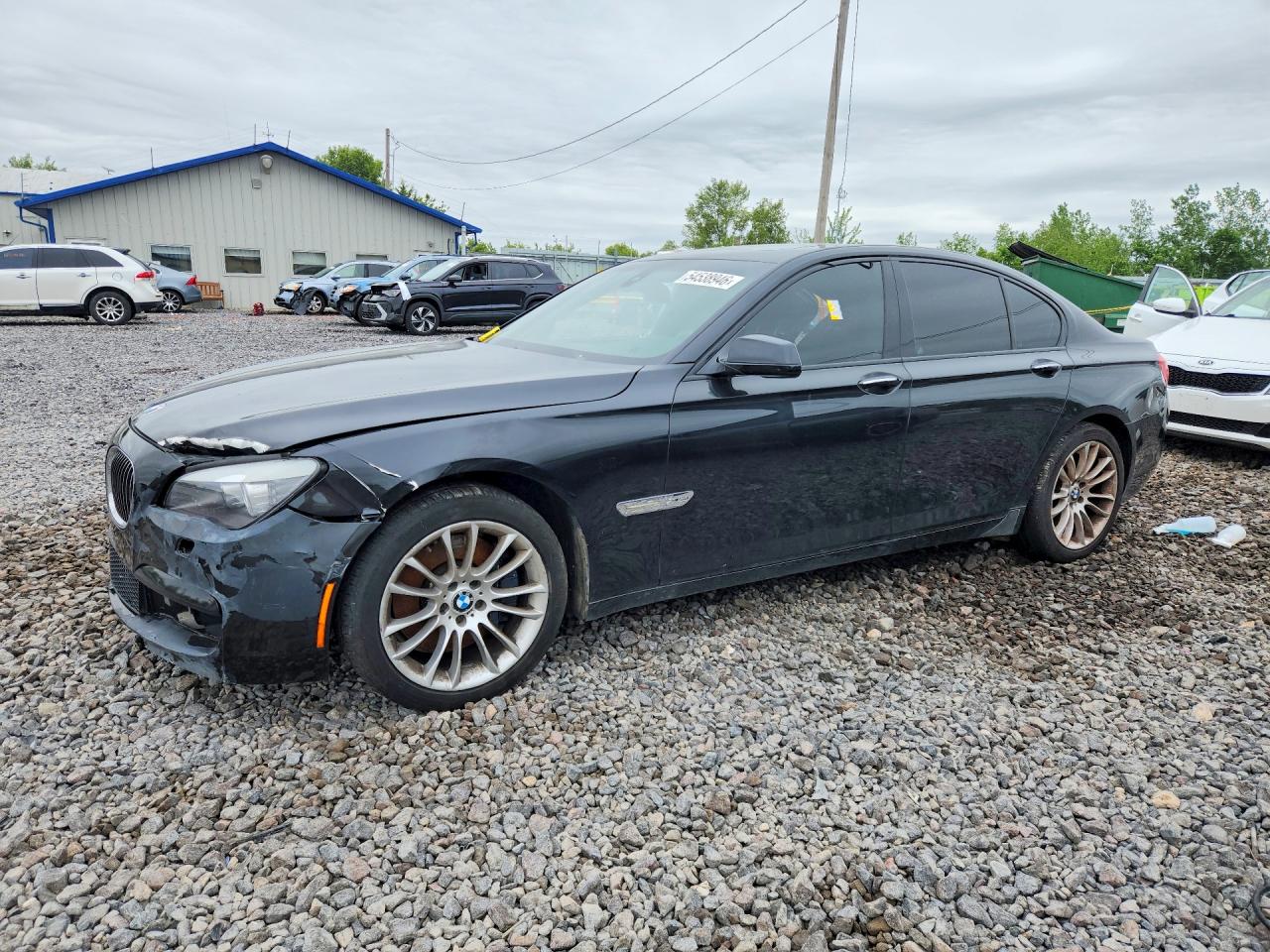 2012 BMW 7 Series 750i xDrive, VIN WBAKC6C57CC396275 — Front end