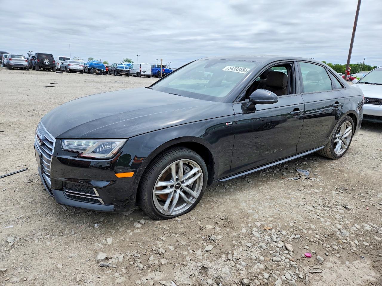 2017 Audi A4 Premium, VIN WAUDNAF47HN046830 — Undercarriage