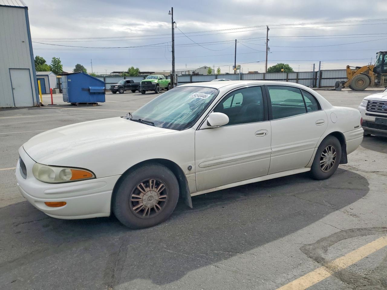 2002 Buick LeSabre Custom, VIN 1G4HP54KX24133248 — Engine fire