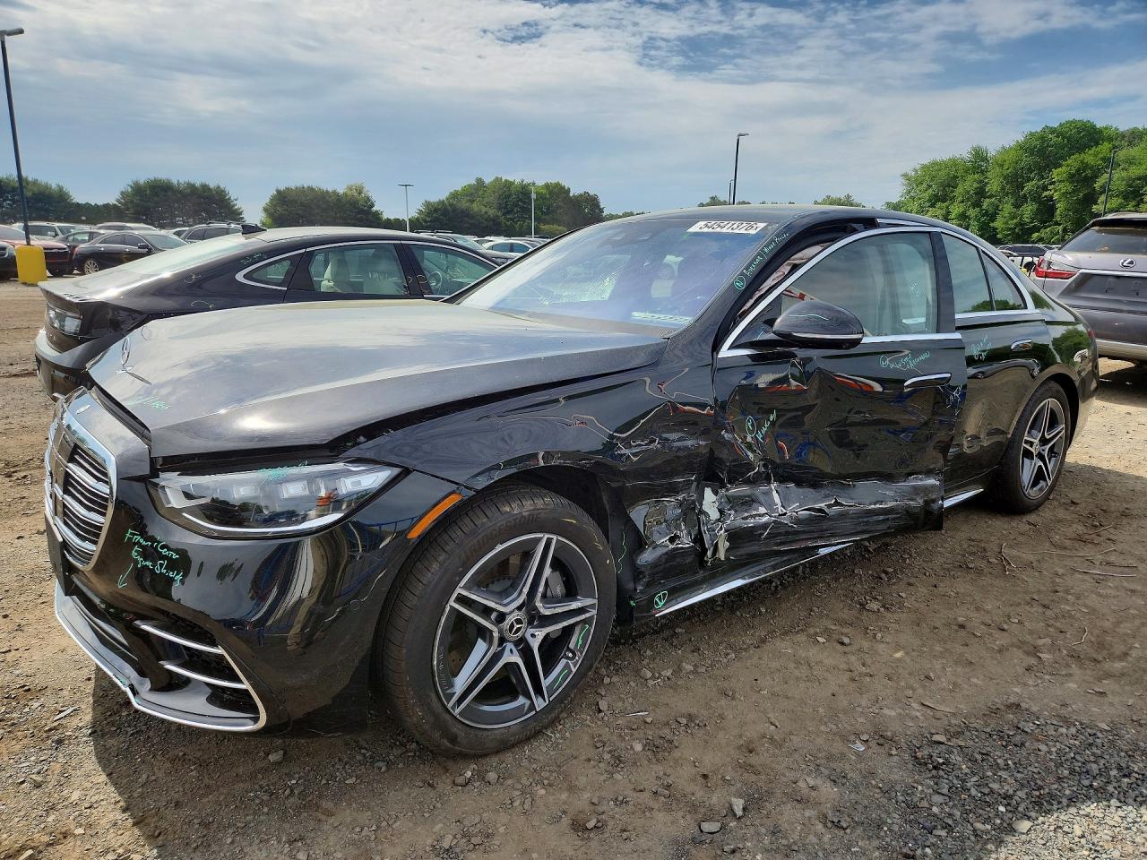 2026 Mercedes-Benz S 580, VIN W1K6G7GB3TA372121 — Front end