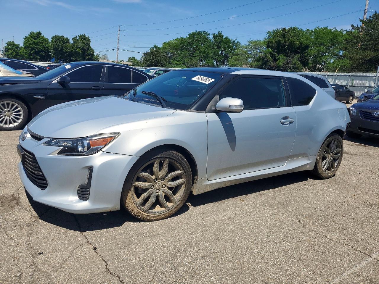 2014 Scion tC 10 Series, VIN JTKJF5C77E3067850 — Rear end