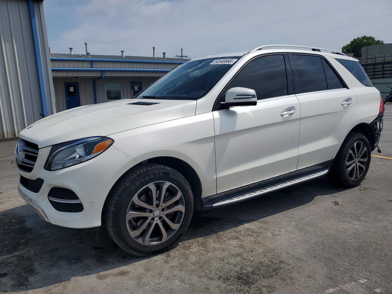 2016 Mercedes-Benz GLE 350, VIN 4JGDA5JB7GA808020 — Rear end