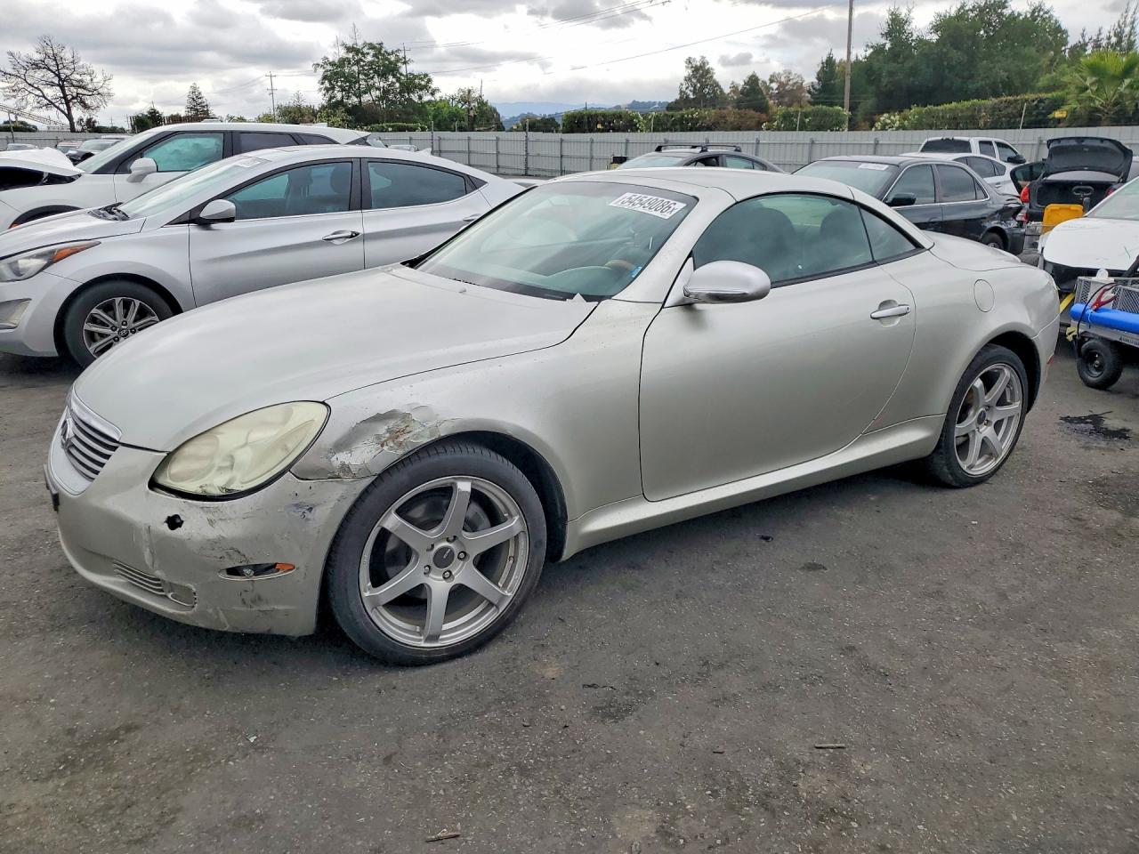 2002 Lexus SC 430, VIN JTHFN48Y120029795 — Front end