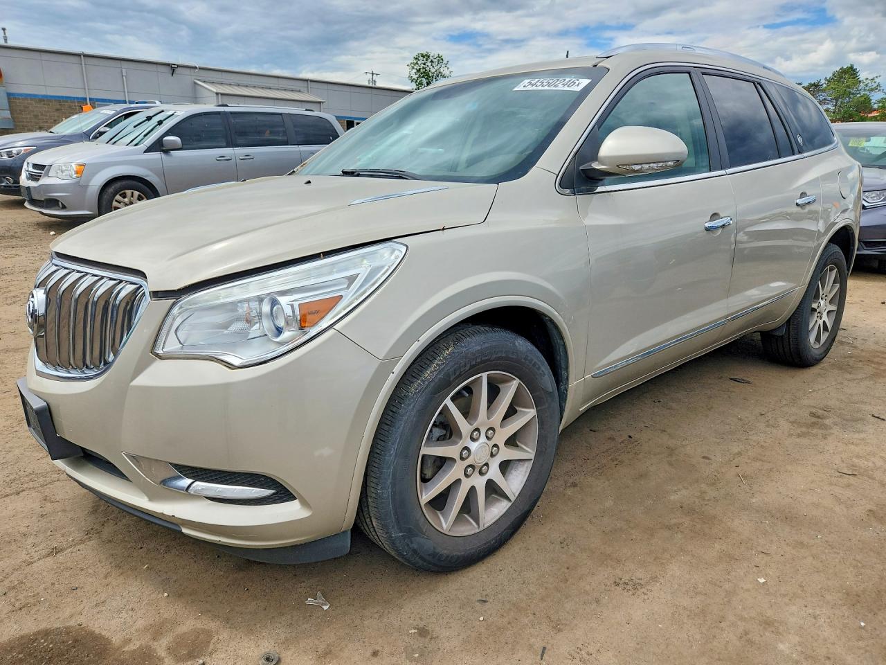 2013 Buick Enclave Leather, VIN 5GAKVCKD0DJ214757 — Undercarriage