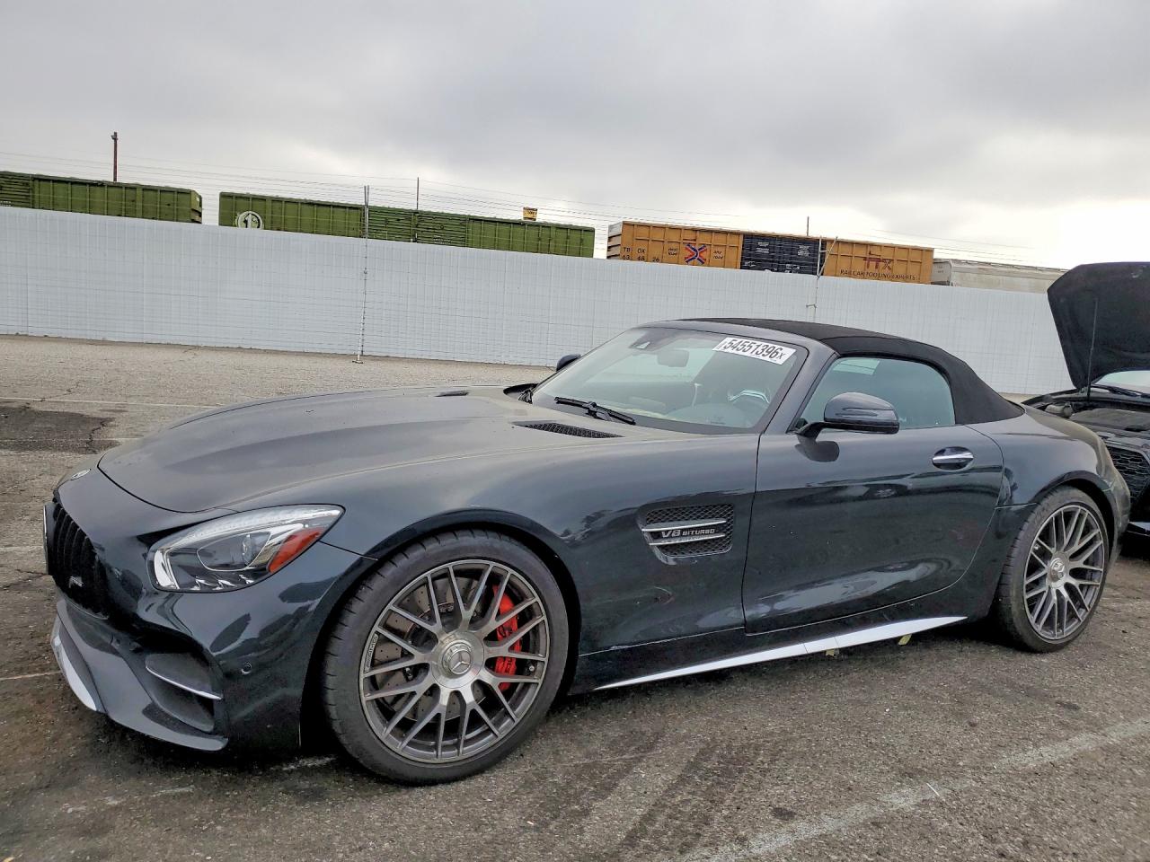 2018 Mercedes-Benz AMG GT C, VIN WDDYK8AA3JA015385 — Minor dents and scratches