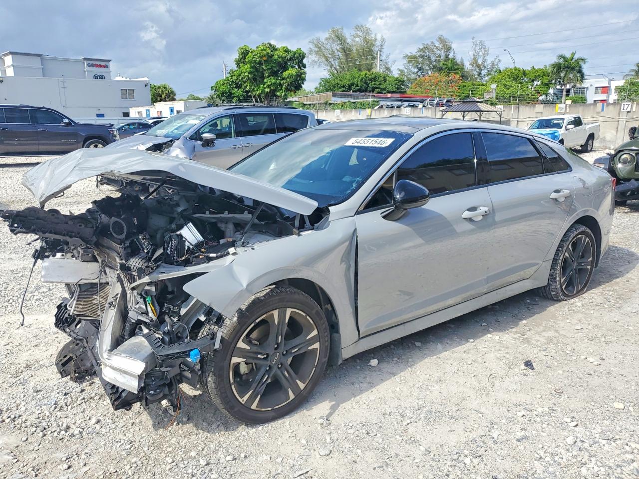 2023 Kia K5 GT-Line, VIN 5XXG64J29PG228303 — Front end