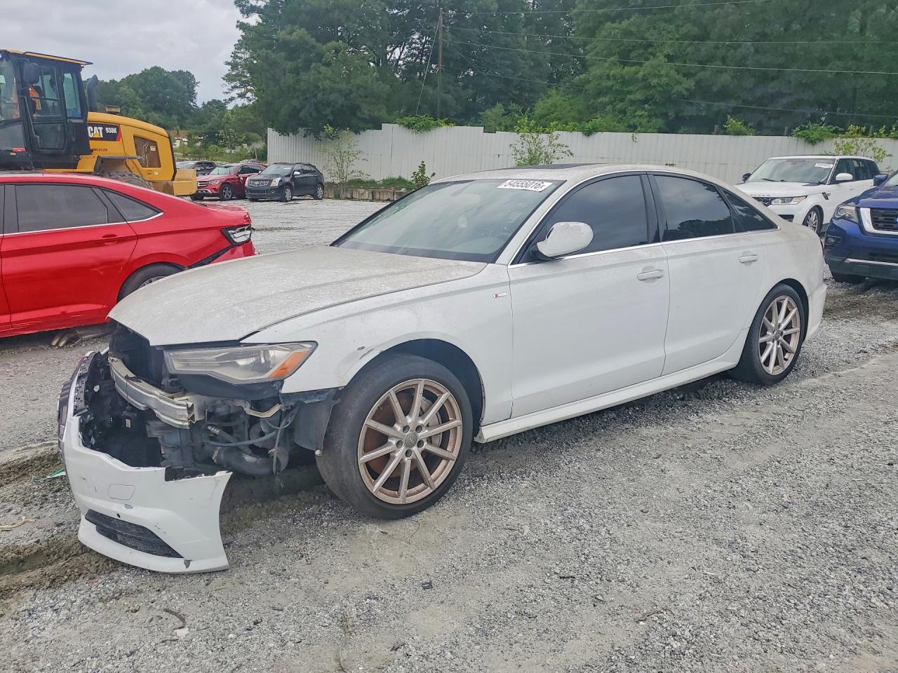 2017 Audi A6 Premium Plus, VIN WAUD8AFC4HN013282 — Front end
