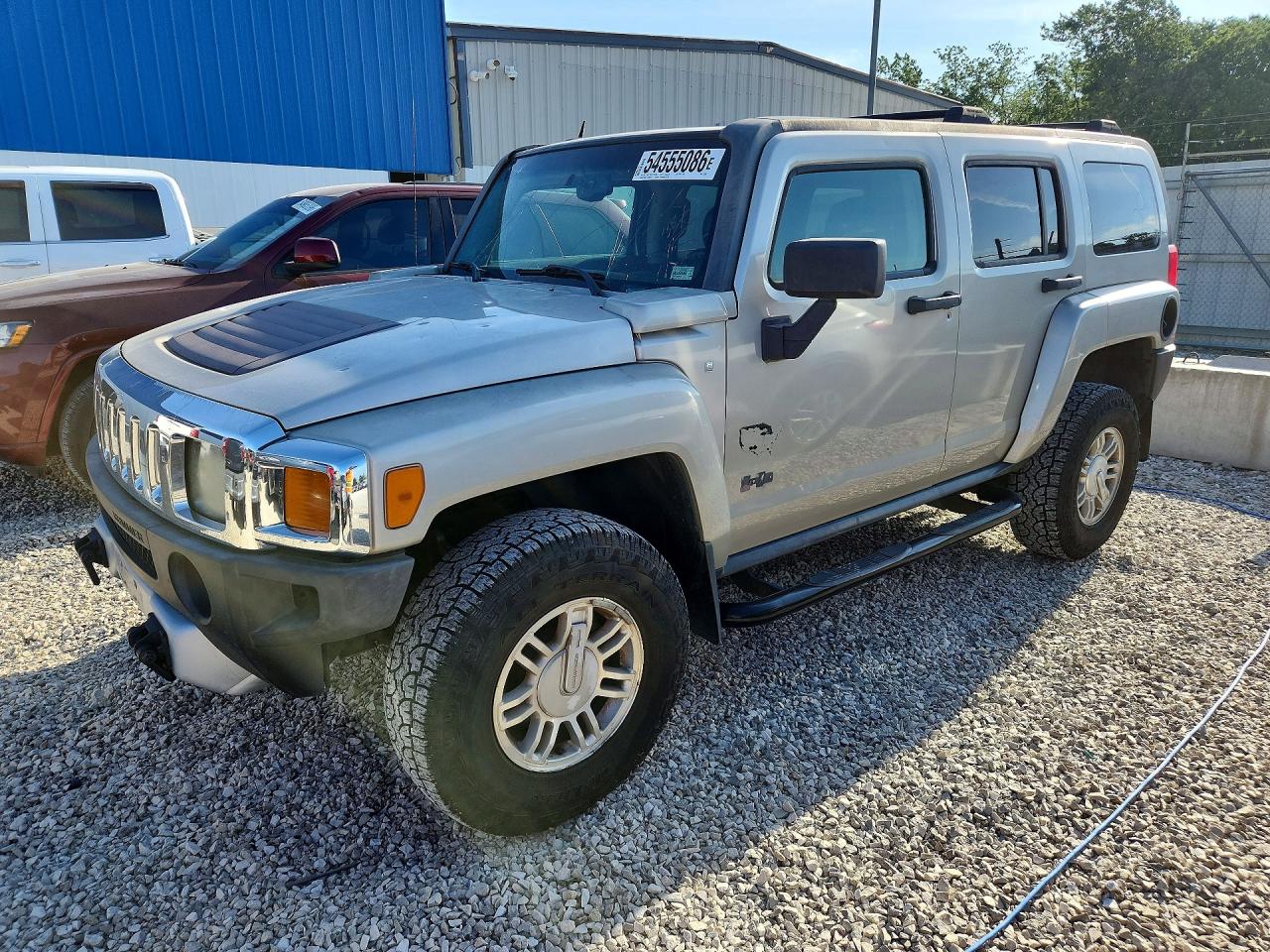 2008 Hummer H3 SUV, VIN 5GTEN13E788123854 — Hail