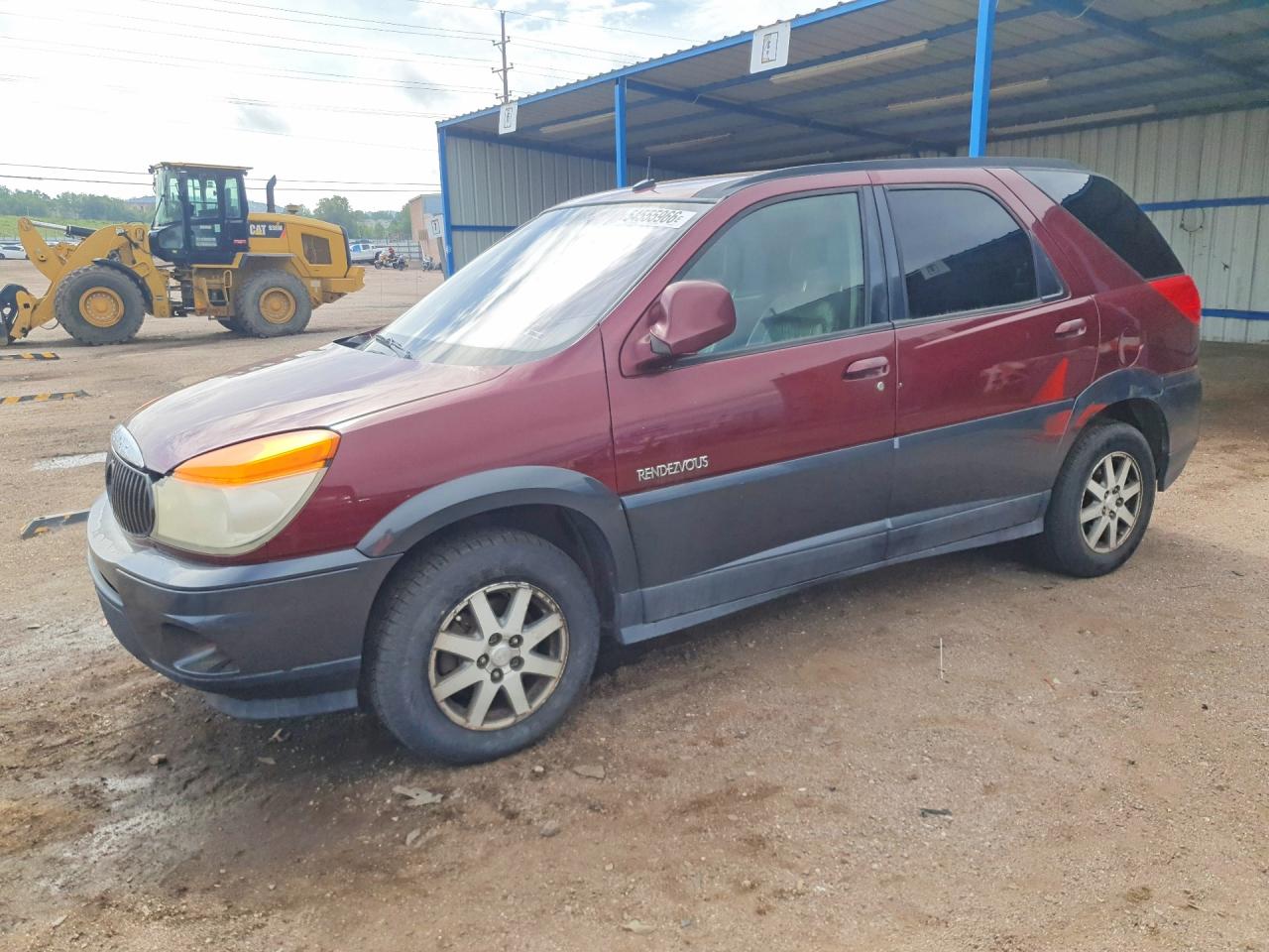 2003 Buick Rendezvous CXL, VIN 3G5DB03E03S561547 — Minor dents and scratches