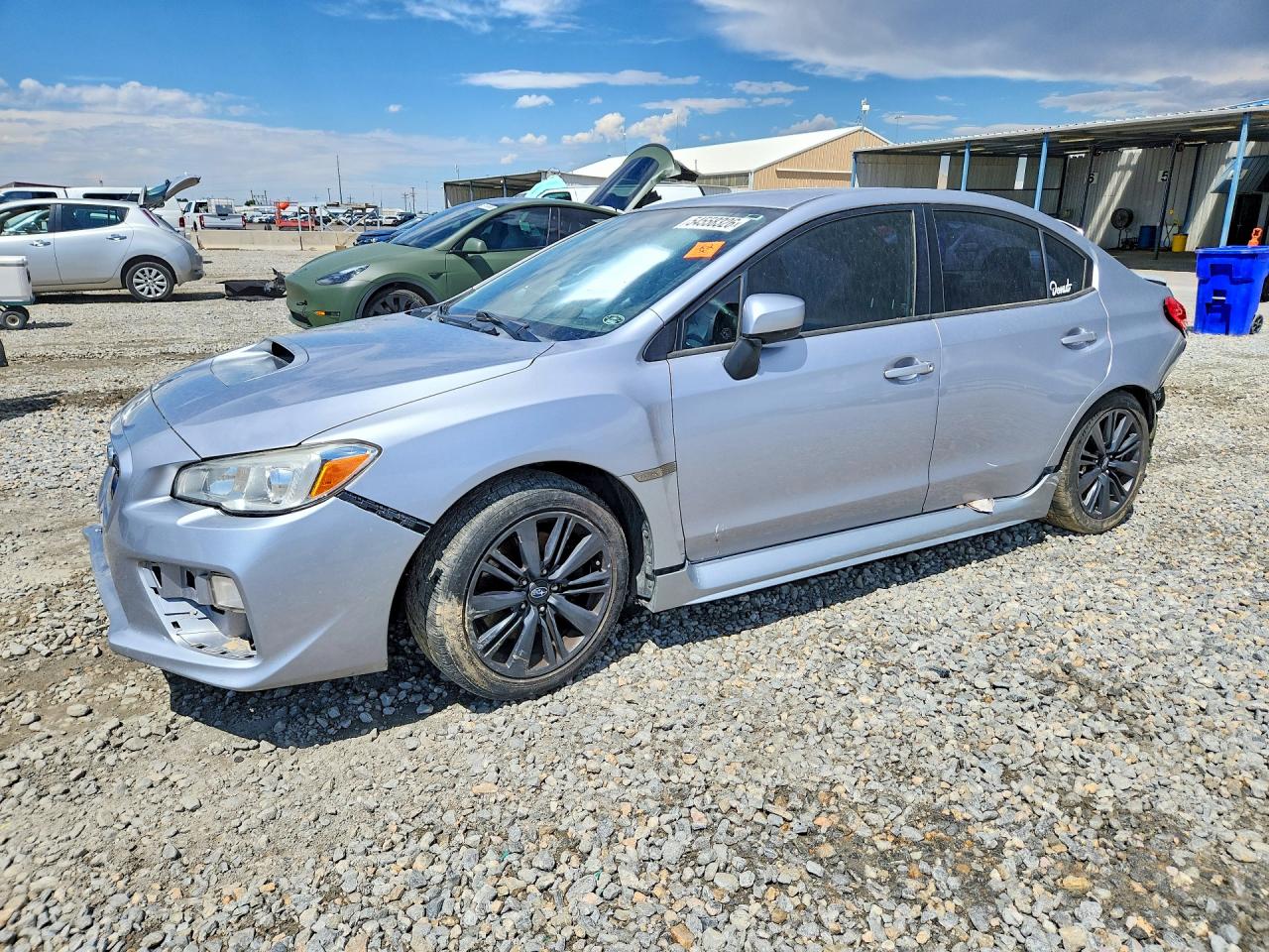 2017 Subaru WRX, VIN JF1VA1B64H9826969 — Rear end
