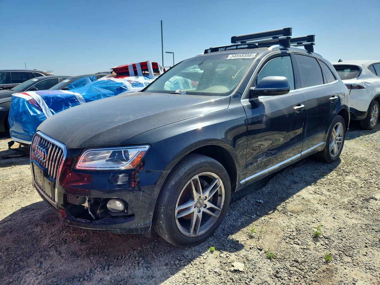 2017 Audi Q5 Premium Plus, VIN WA1L2AFP5HA008886 — Front end