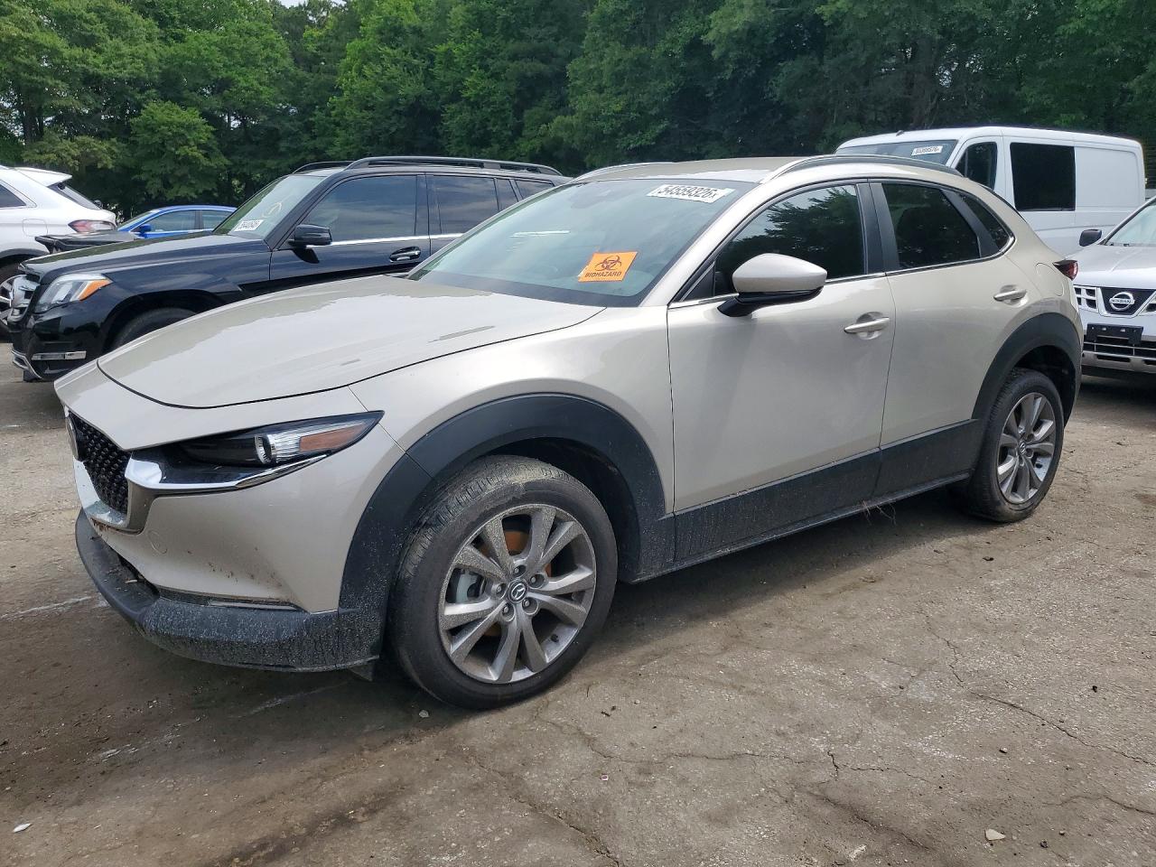 2023 Mazda CX-30 S Carbon Edition, VIN 3MVDMBCM4PM586854 — Water / flood