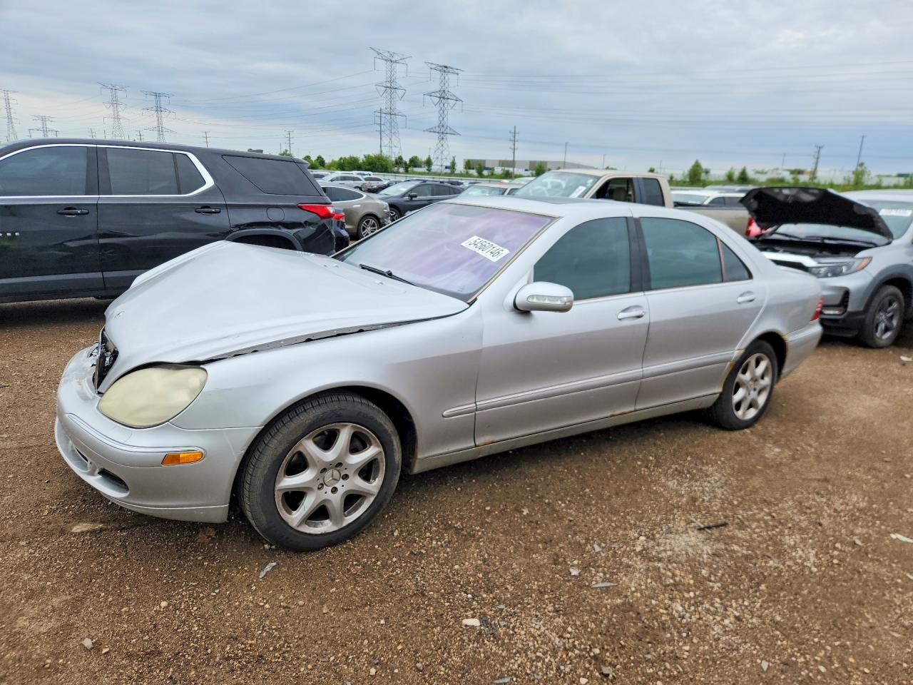 2003 Mercedes-Benz S 430, VIN WDBNG83J53A349138 — Front end