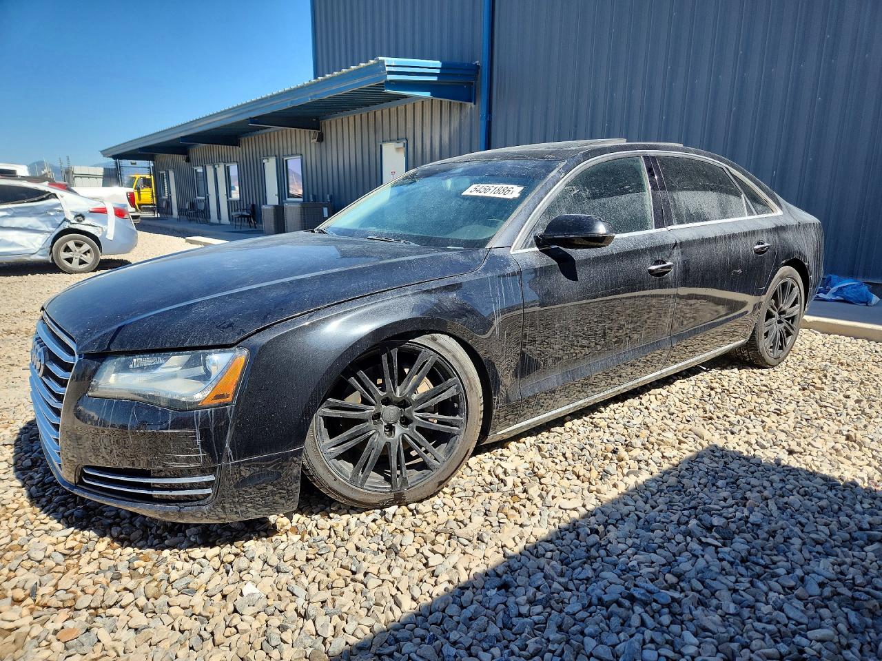 2014 Audi A8 3.0T, VIN WAURGAFD5EN005771 — Vandalism