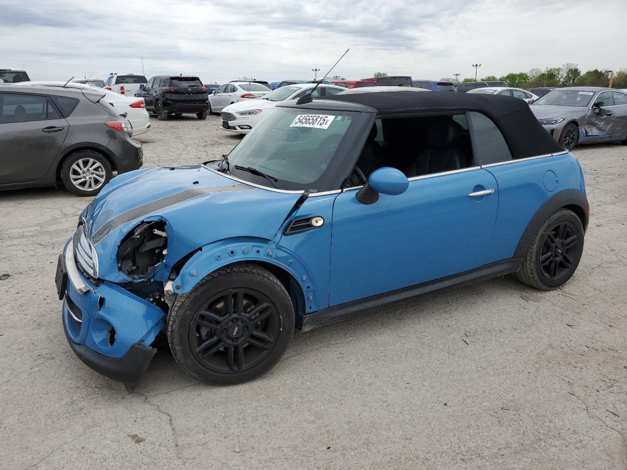 2014 MINI Convertible, VIN WMWZN3C57ET570016 — Перед
