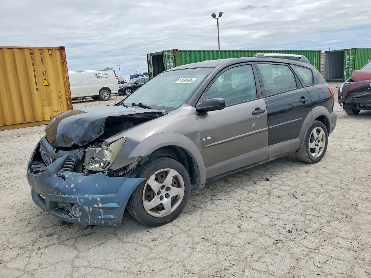 2007 Pontiac Vibe, VIN 5Y2SL65857Z429643 — Front end