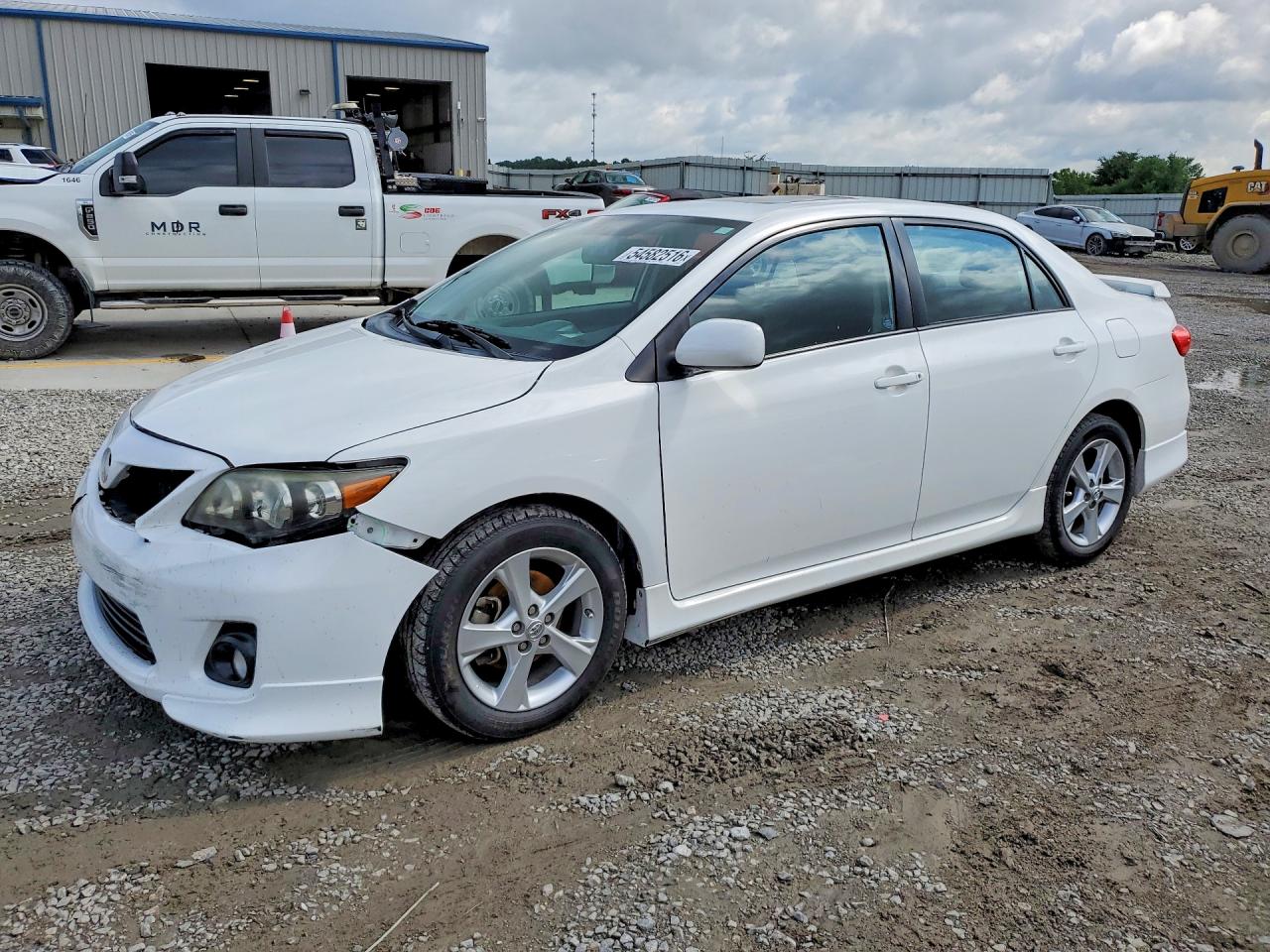 2012 Toyota Corolla LE, VIN 2T1BU4EE6CC832865 — Front end