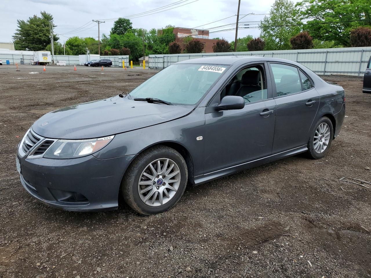 2011 Saab 9-3, VIN YS3FA4CY3B1302520 — Rear end