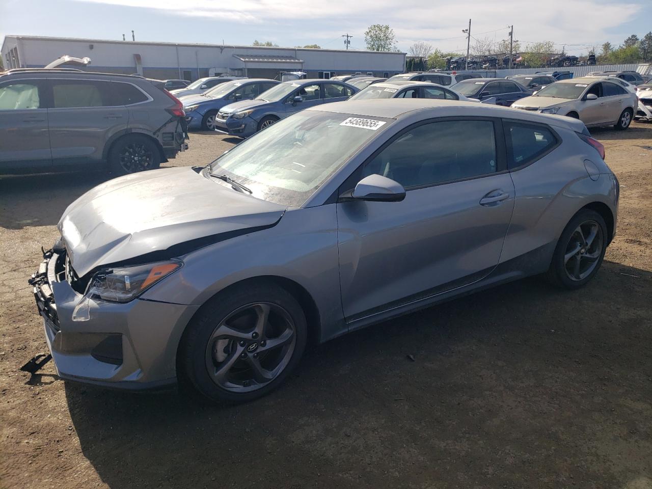 2019 Hyundai Veloster 2.0, VIN KMHTG6AF3KU012245 — Front end