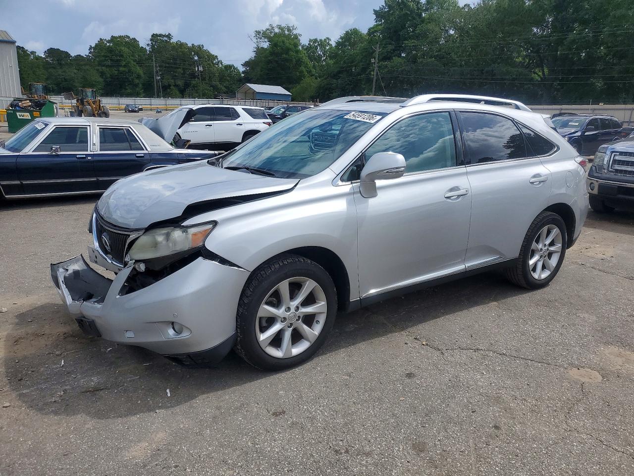 2010 Lexus RX 350, VIN 2T2ZK1BA9AC040237 — Front end