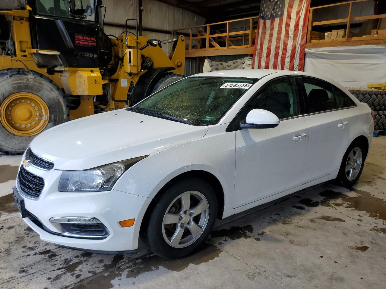 2016 Chevrolet Cruze LT, VIN 1G1PE5SB4G7143099 — Engine fire