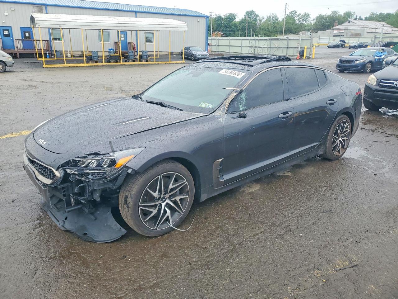 2023 Kia Stinger GT-Line, VIN KNAE35LD9P6122790 — Roof