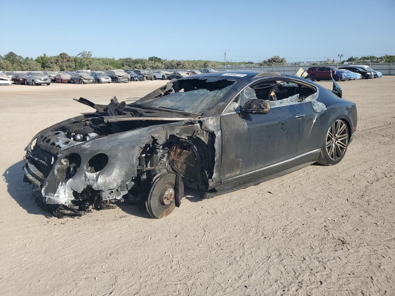 2015 Bentley Continental GT, VIN SCBFJ7ZA1FC044546 — Burn