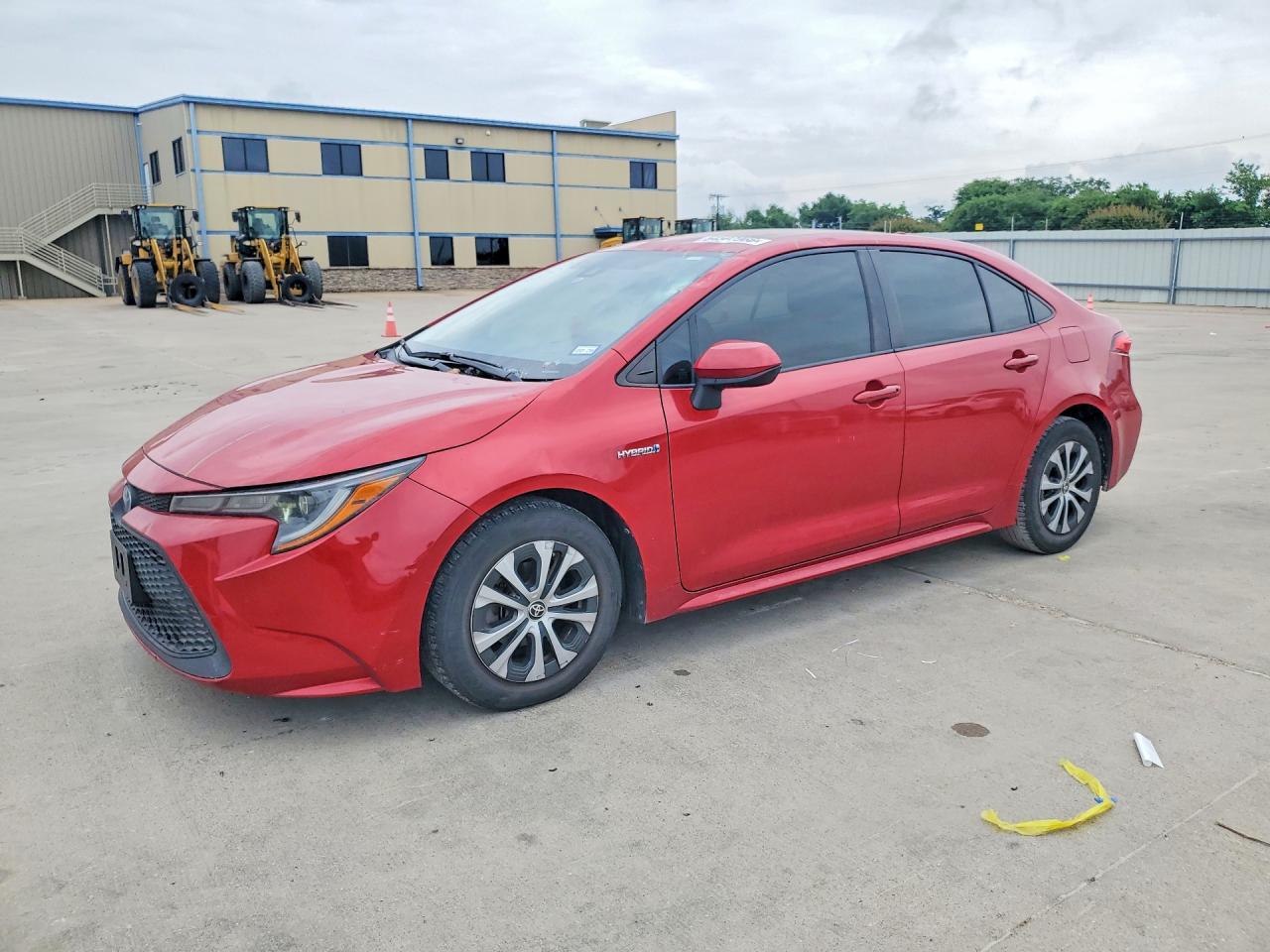 2021 Toyota Corolla Hybrid LE, VIN JTDEAMDE5MJ012239 — Roof