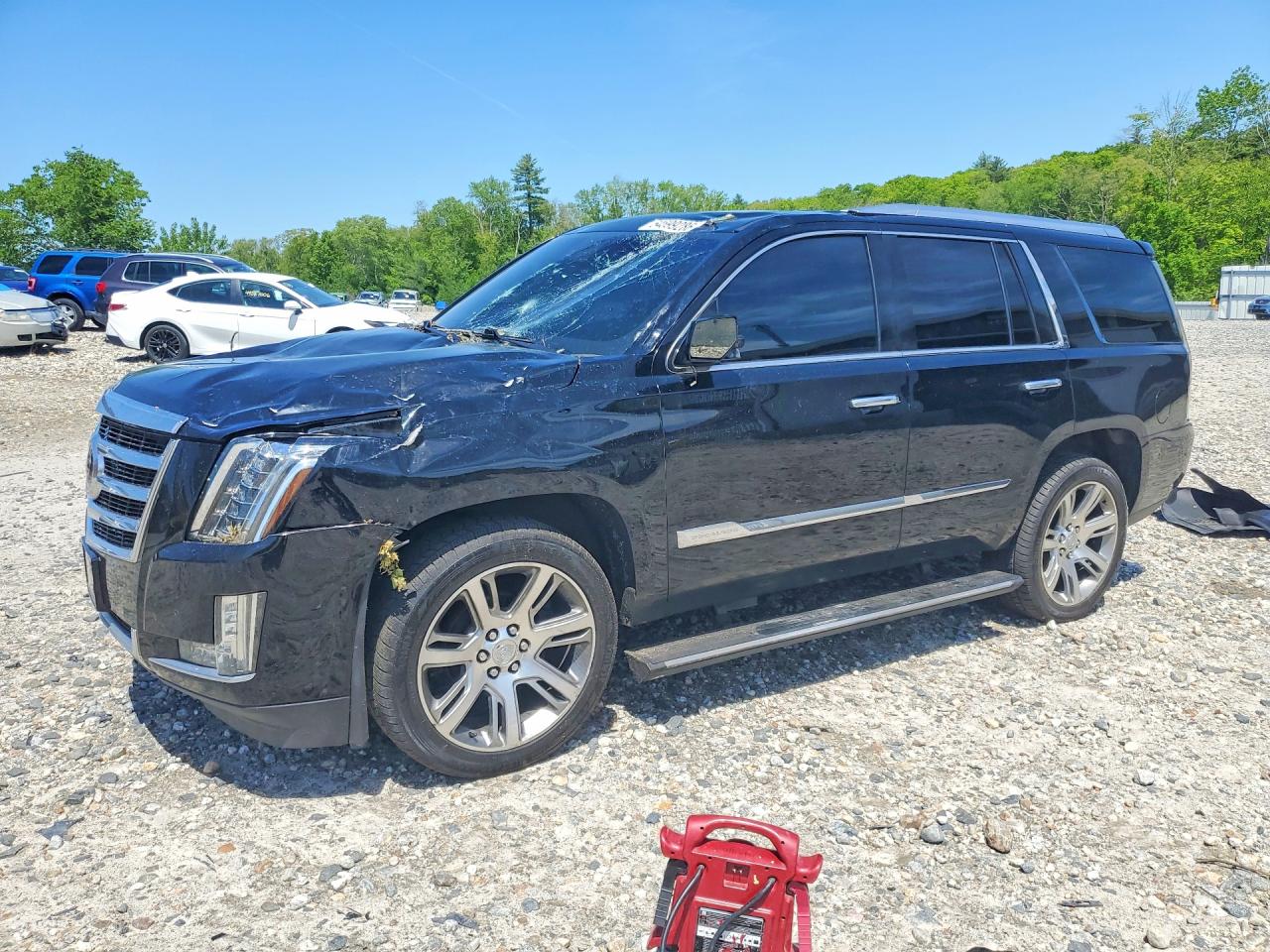 2015 Cadillac Escalade Premium, VIN 1GYS4CKJ3FR178746 — Roof