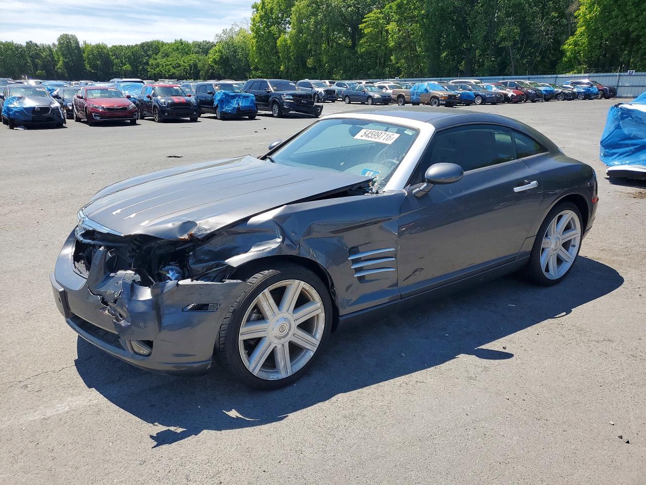 2004 Chrysler Crossfire, VIN 1C3AN69L14X012505 — Front end
