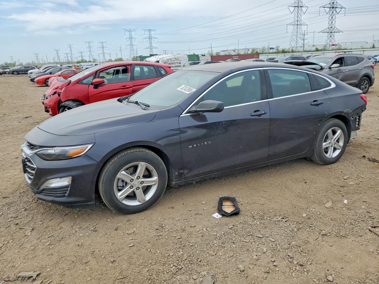 2022 Chevrolet Malibu LS, VIN 1G1ZB5ST7NF191810 — Rear end