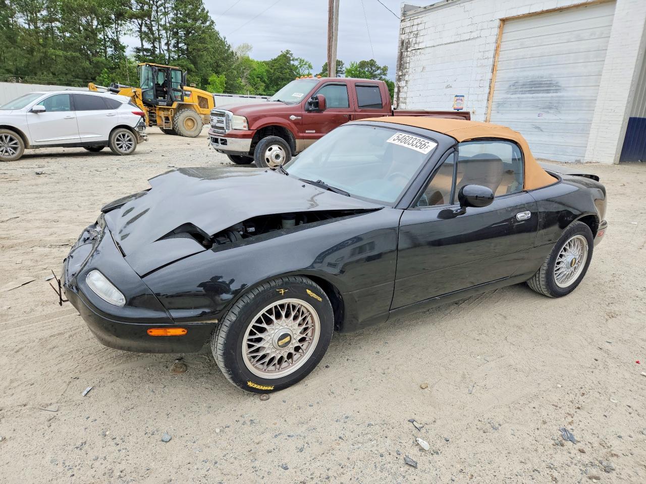 1992 Mazda MX-5 Miata, VIN JM1NA3515N0309959 — Зад