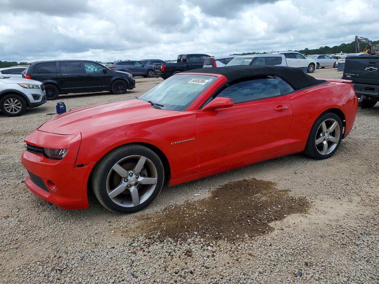 2015 Chevrolet Camaro LT, VIN 2G1FD3D3XF9205241 — Front end