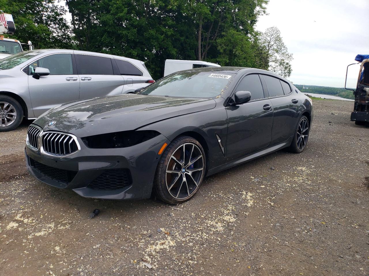 2020 BMW 8 Series 840i, VIN WBAGV4C02LCD69352 — Water / flood