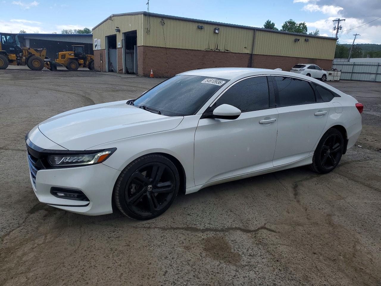 2019 Honda Accord Sport, VIN 1HGCV1F3XKA134082 — Missing or altered VIN