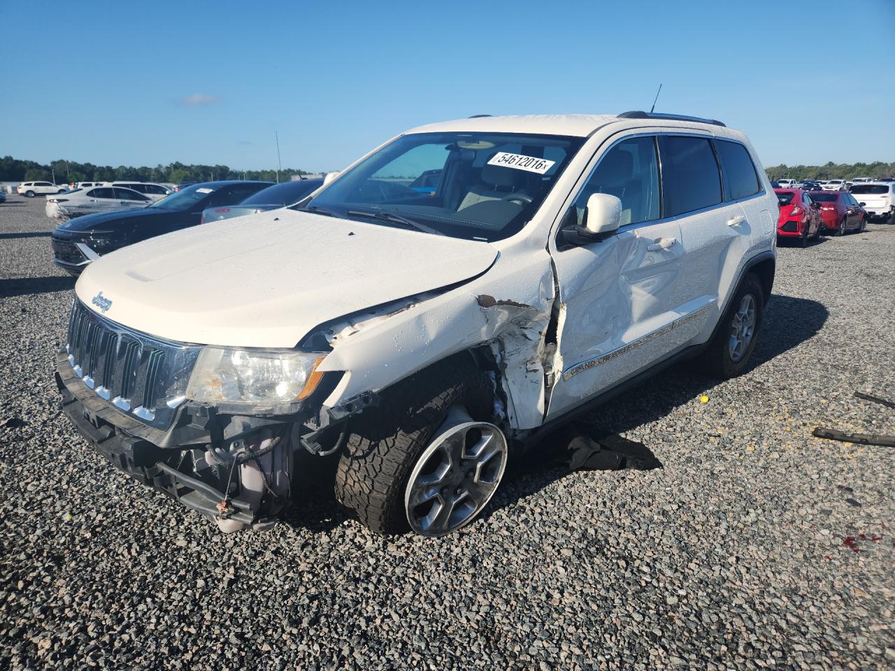 2011 Jeep Grand Cherokee Laredo, VIN 1J4RS4GG0BC524515 — Rollover