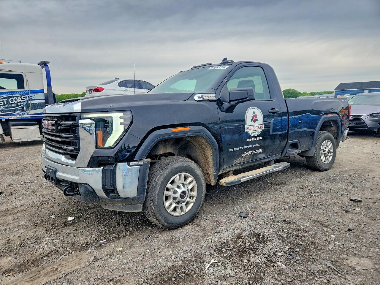 2024 GMC Sierra 2500HD Pro, VIN 1GT39LE79RF159300 — Rear end