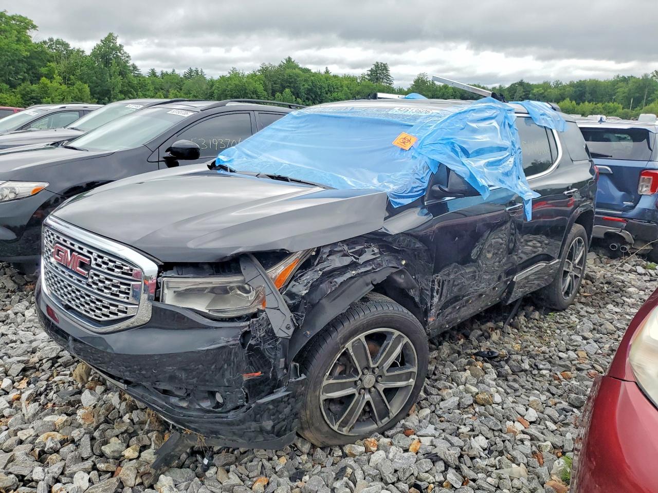 2017 GMC Acadia Denali, VIN 1GKKNXLSXHZ189638 — Roof