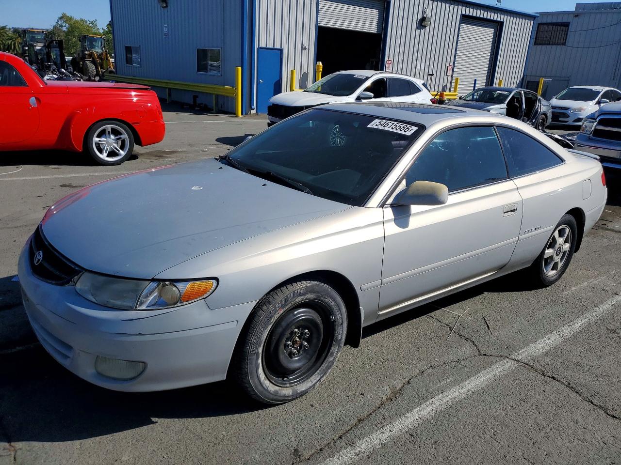 2000 Toyota Solara SLE, VIN 2T1CF28P0YC387563 — Minor dents and scratches