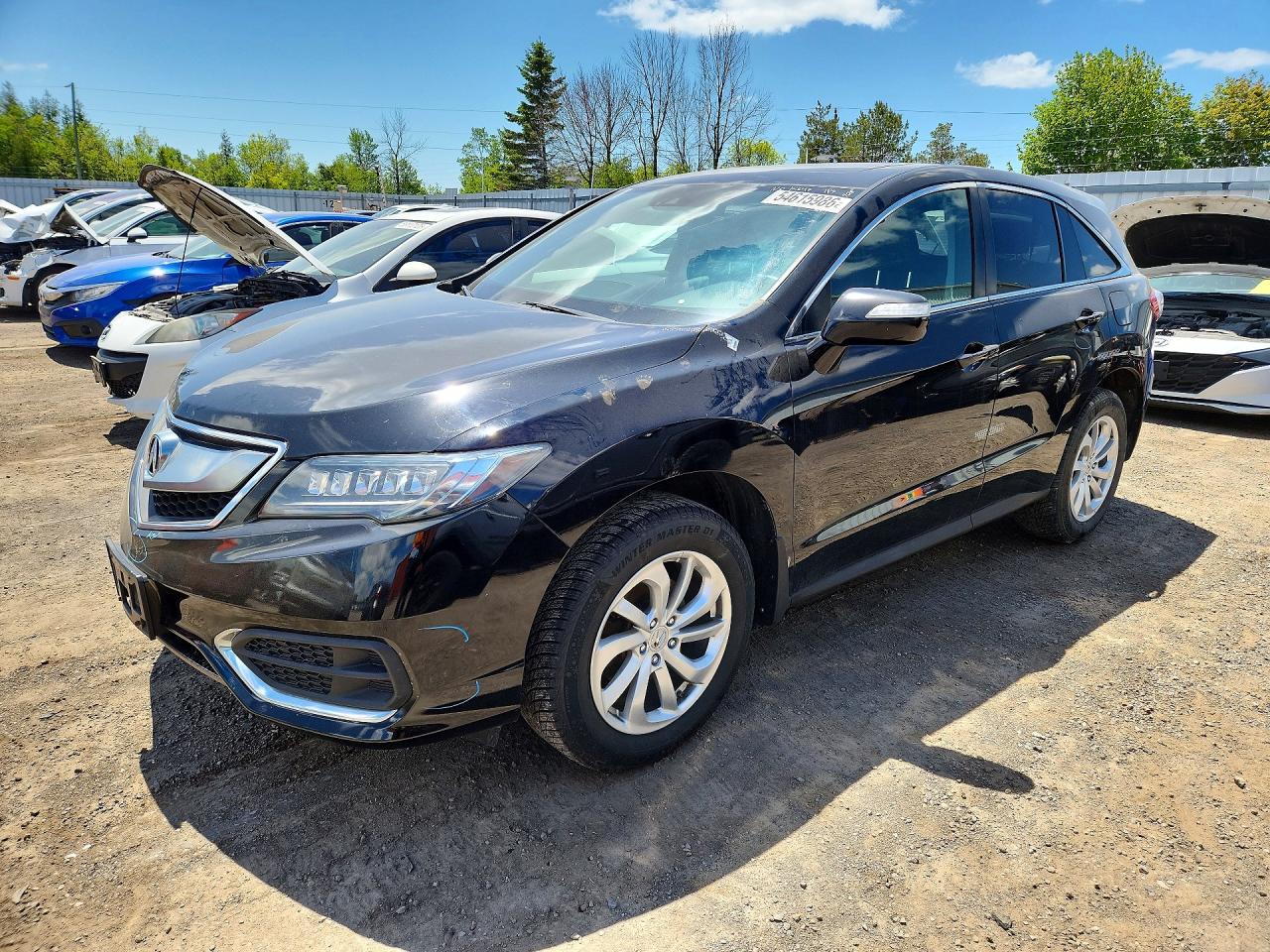 2016 Acura RDX Technology, VIN 5J8TB4H59GL800305 — Vandalism