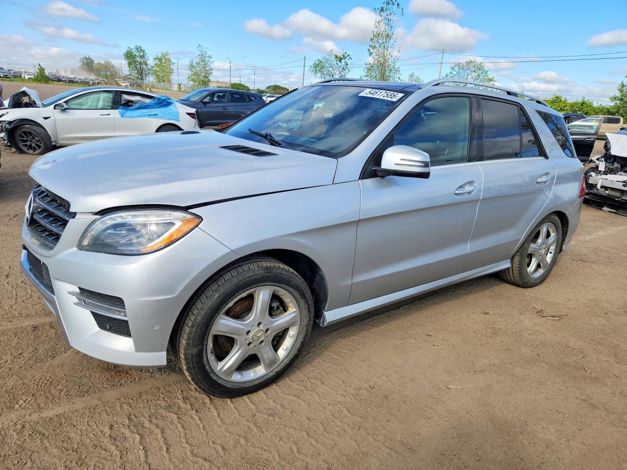 2014 Mercedes-Benz M 350, VIN 4JGDA2EB1EA355891 — Перед
