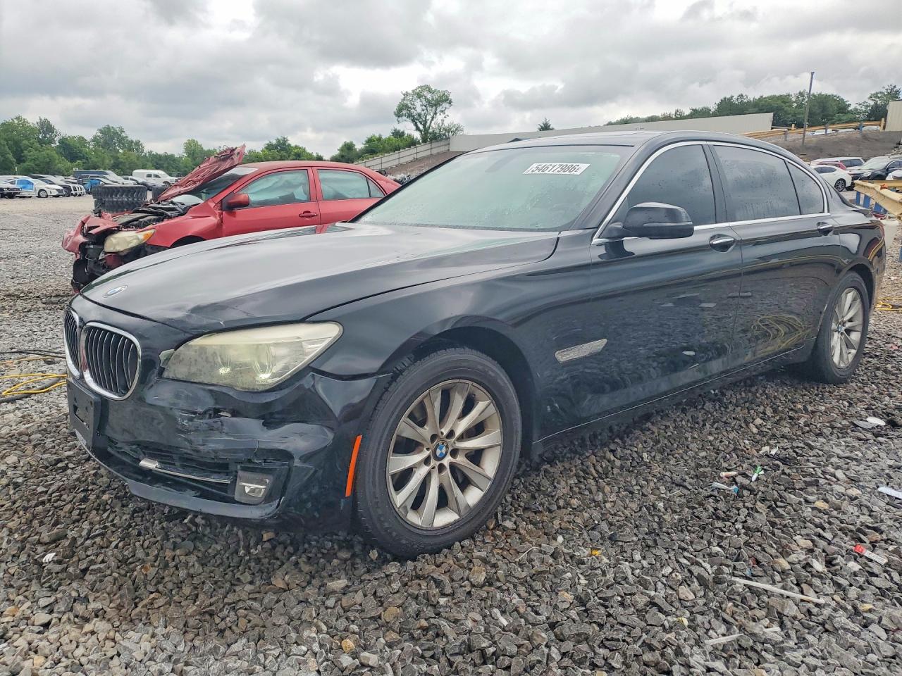 2013 BMW 7 Series 740Li xDrive, VIN WBAYF4C53DD127580 — Front end